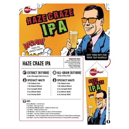 Kit (Extract)- Haze Craze IPA - PLACEHOLDER