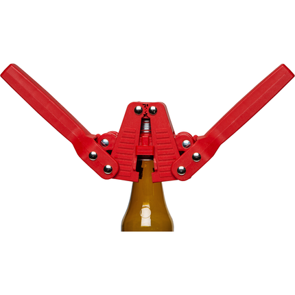 Bottle Capper - Crimson - Red Plastic