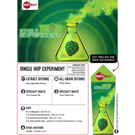 Kit (All Grain) - The Bravo Single Hop Experiment - PLACEHOLDER