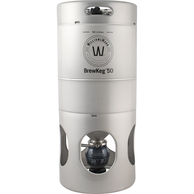 WilliamsWarn - BrewKeg50 Litre w/ Draining Sediment Bottle