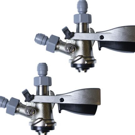 Sanke Coupler and Duotight Fittings Package - Double