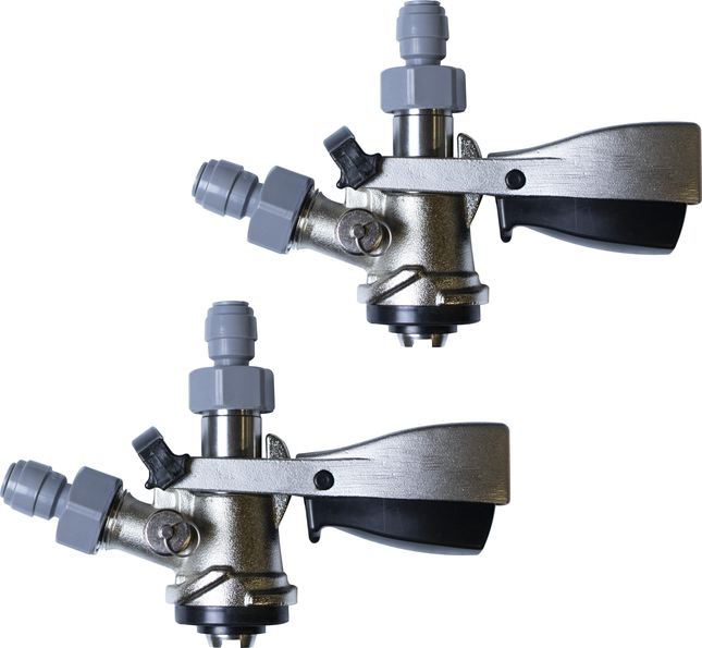 Sanke Coupler and Duotight Fittings Package - Double