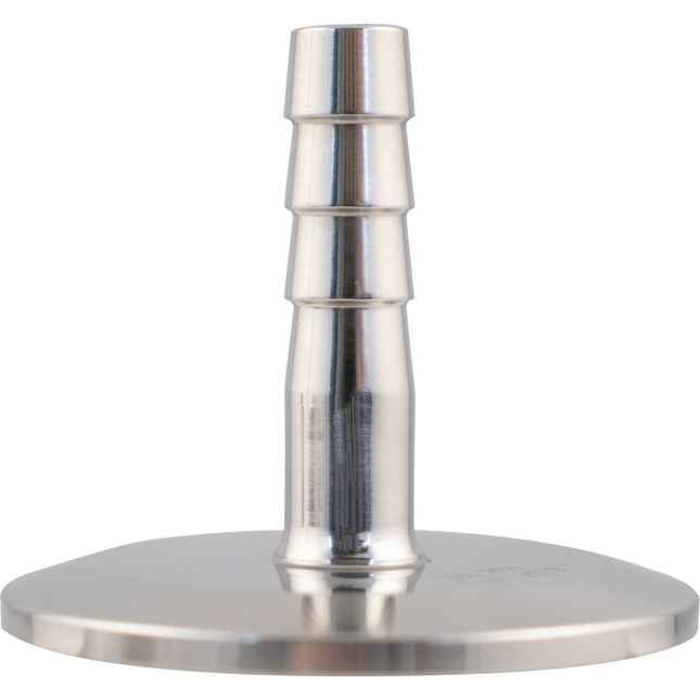 Stainless - 1.5 in. T.C. x 3/8 in Barb