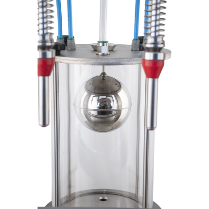 EnoItalia Wine Bottle Filler | Vacuum Filler | 4 Spout | Benchtop Bottle Filler | Stainless Steel | 650L/h Fill Rate | 110V - Refurbished