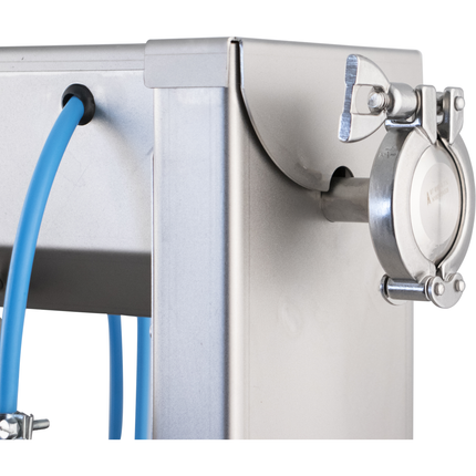 EnoItalia Wine Bottle Filler | Vacuum Filler | 4 Spout | Benchtop Bottle Filler | Stainless Steel | 650L/h Fill Rate | 110V - Refurbished