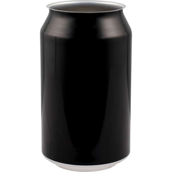 Can Fresh Aluminum Beer Cans | Black | 330ml/11.1 oz. | Case of 300