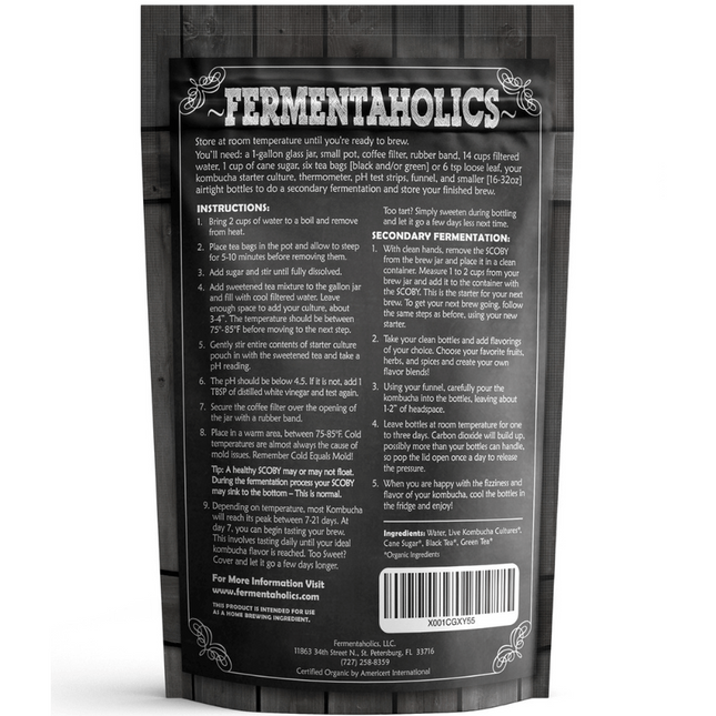 Fermentaholics - Classic Kombucha SCOBY - Starter Culture