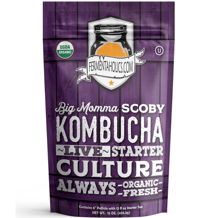 Fermentaholics - Big Momma Kombucha SCOBY - Starter Culture