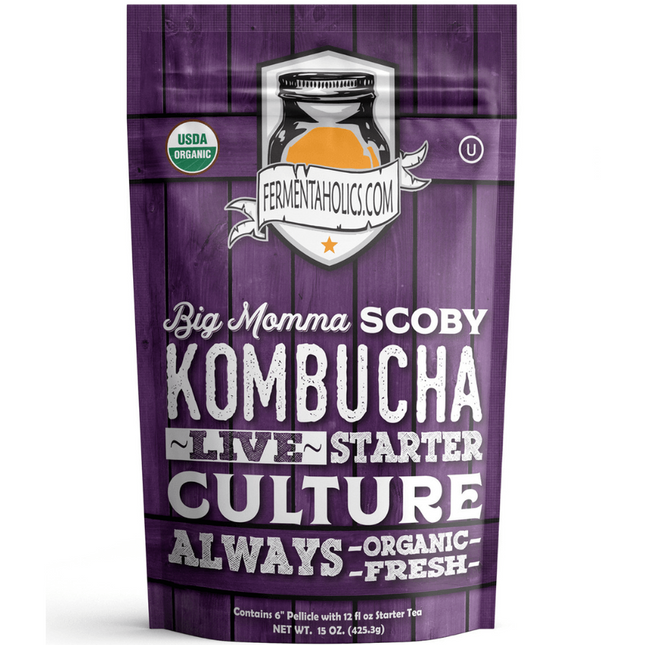 Fermentaholics - Big Momma Kombucha SCOBY - Starter Culture