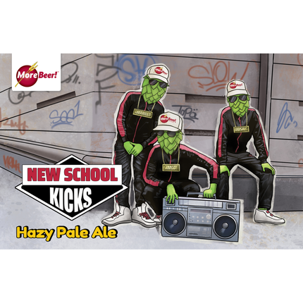 Kit (All Grain) - New School Kicks Hazy Pale Ale - PLACEHOLDER
