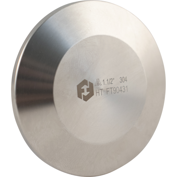 ForgeFit® Stainless Tri-Clamp End Cap | 1.5