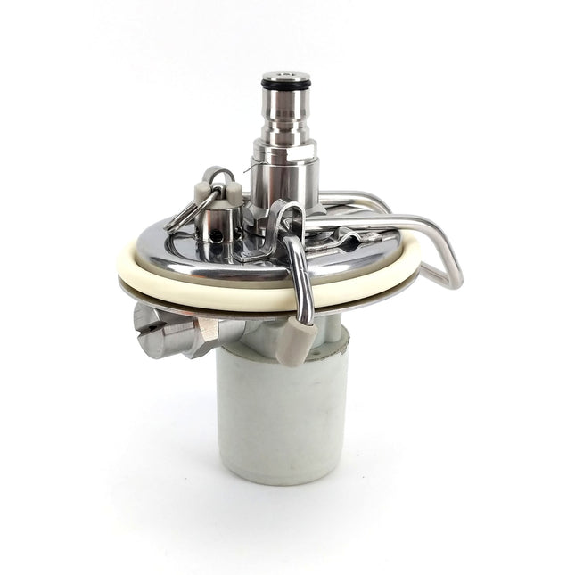 Carbonator Reactor - Carbonation Keg Lid for Continuous Soda Water