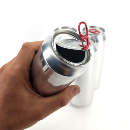Can Fresh Silver Aluminum Cans (500ml/16.9oz) - Case of 207 - Full Aperture Lid