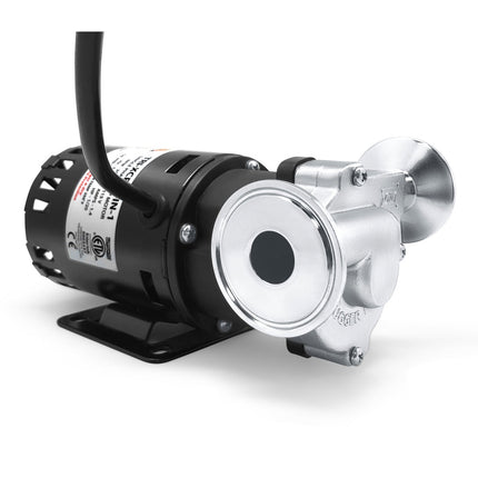 Chugger T.C. Pump - High Temperature Stainless Steel - X-Dry - Inline