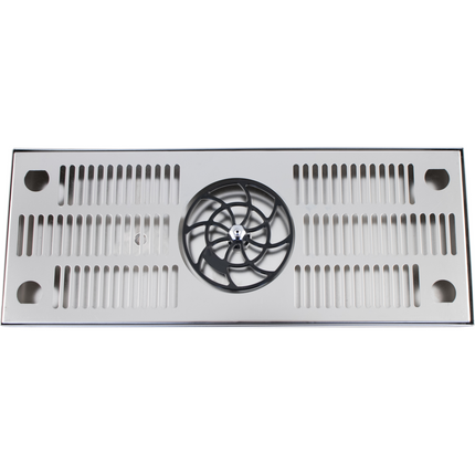 Drip Tray - 18 in. x 7 in. w/ Glass Washer