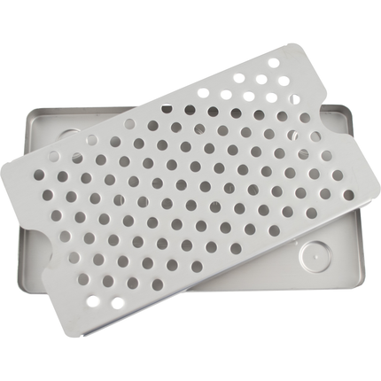 Drip Tray | Countertop Drip Tray | Removable Grill | Stainless | 11.8 in. - Items