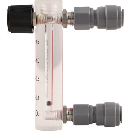 Oxygen Flow Meter w/ Duotight Fittings