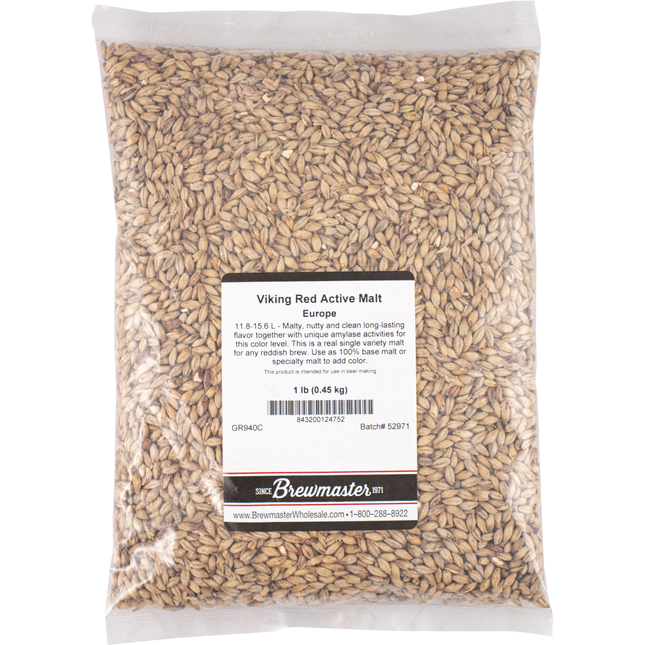 Malt - Viking Malt Red Active - Per Lb (Showroom Only)