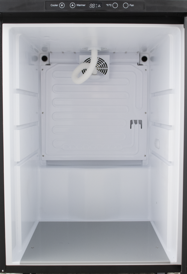 KOMOS® Kegerator | Digital Thermostat | Casters | Regulator | Fits 1 Half Barrel Keg or 4 Corny Kegs | No Tower - Cosmetic Defect