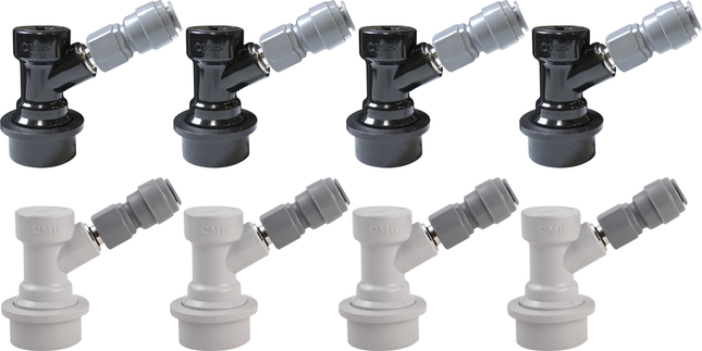 Ball Locks and Duotight Fittings Package - Quad