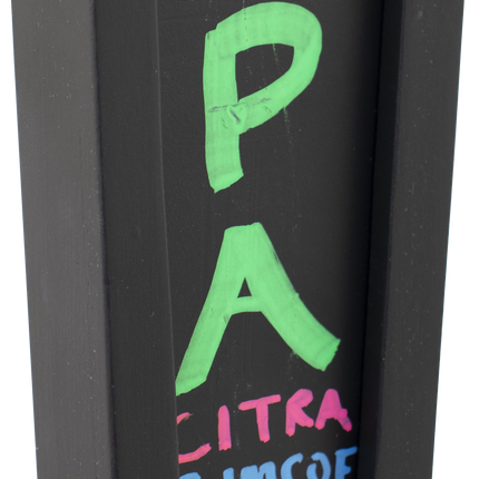 Chalkboard Tap Handle w/ Removable Insert