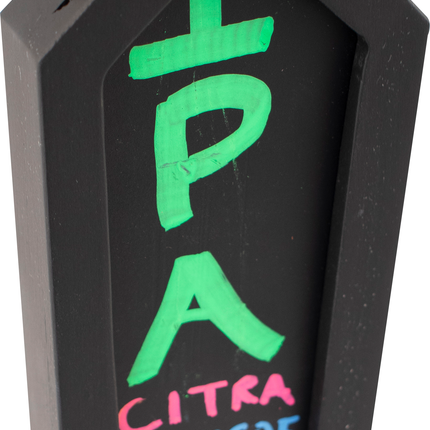 Chalkboard Tap Handle w/ Removable Insert