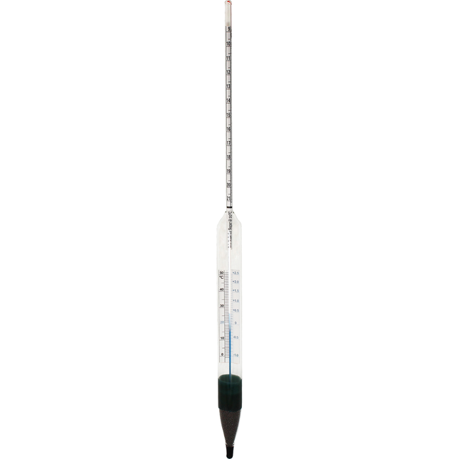 Hydrometer - Brix (9 - 21) With Correction Scale