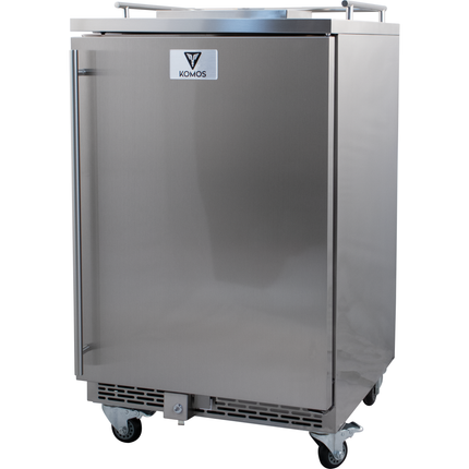 Komos Stainless Steel Outdoor Kegerator - REFRIGERATOR ONLY