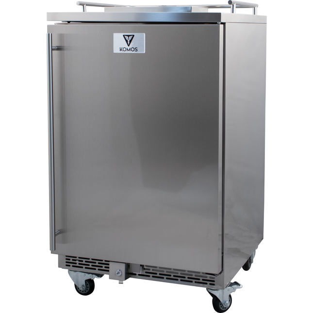 Komos Stainless Steel Outdoor Kegerator - REFRIGERATOR ONLY
