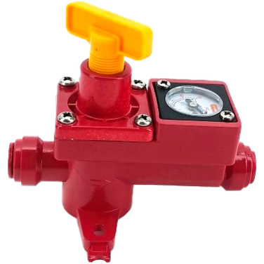 Duotight BlowTie 2 | Diaphragm Spunding Valve | Built-In Pressure Gauge | 0-15 PSI | 8 mm Duotight