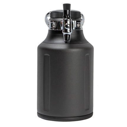 GrowlerWerks uKeg GO Pressurized Growler (Tungsten) - 64 oz