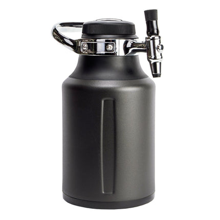GrowlerWerks uKeg GO Pressurized Growler (Tungsten) - 64 oz