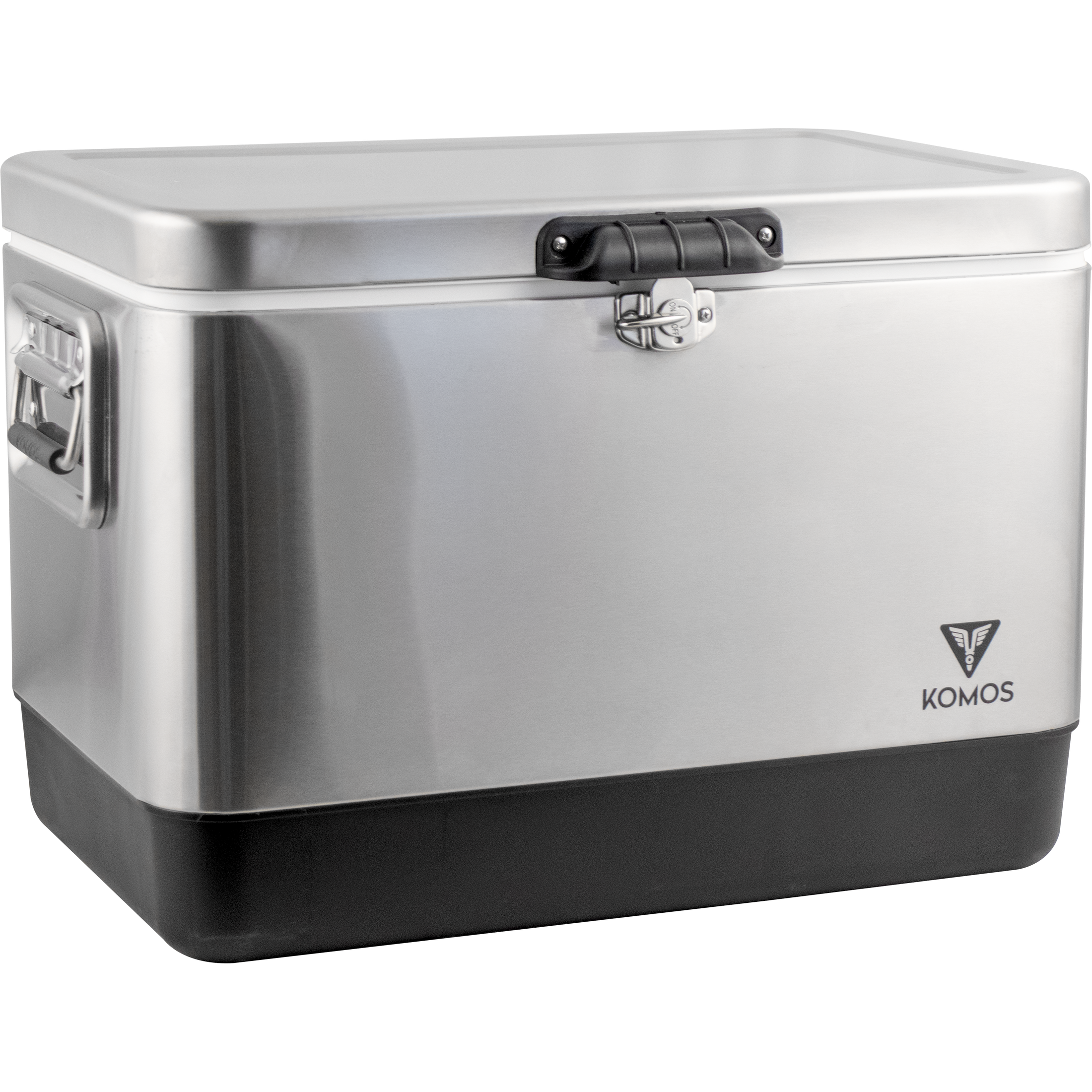 KOMOS® Stainless Cooler – MoreBeer! KOMOS® Stainless Cooler – MoreBeer!