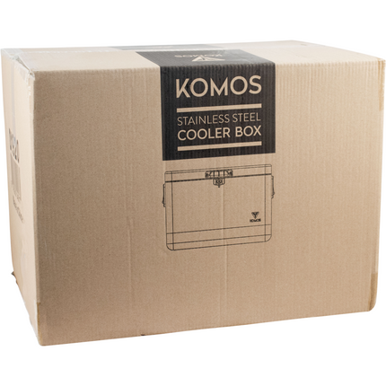 KOMOS 51L Stainless Steel Cooler Box