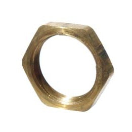 Brass - 1/2 in Flat Nut