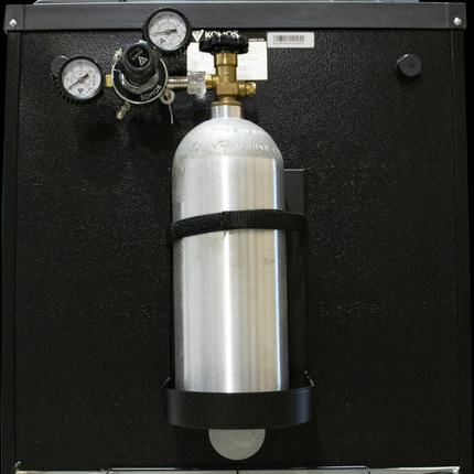 KOMOS® Kegerator | Digital Thermostat | Casters | Regulator | Fits 1 Half Barrel Keg or 4 Corny Kegs | No Tower - Cosmetic Defect