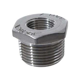 Stainless Bushing - 1/2 in. FPT x 1 in. MPT