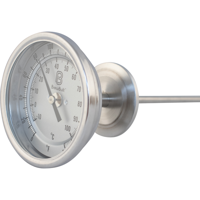 BrewBuilt 1.5 in. T.C. Thermometer - 6 in. length