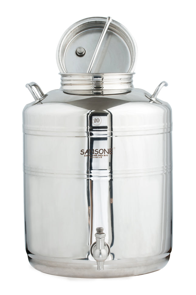 Sansone Stainless Fusti Tank - Eurowelded (Europa Model) - 20L