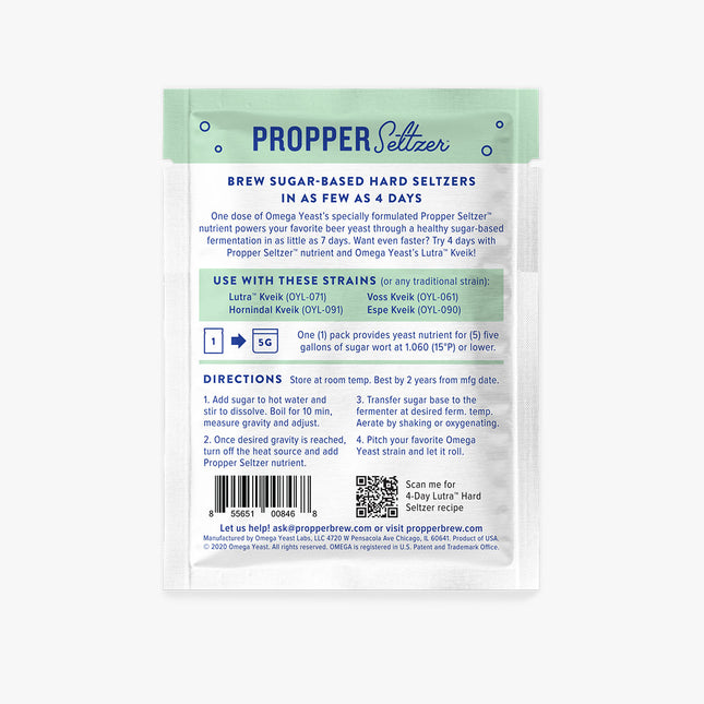 Omega Yeast - Propper Seltzer Yeast Nutrient (28 g)