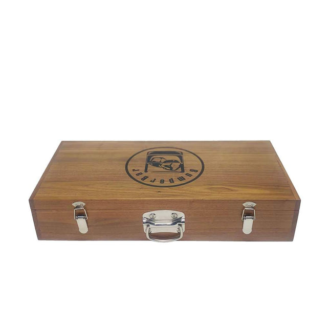 BumperBar - Portable Bar System - Top Shelf Walnut