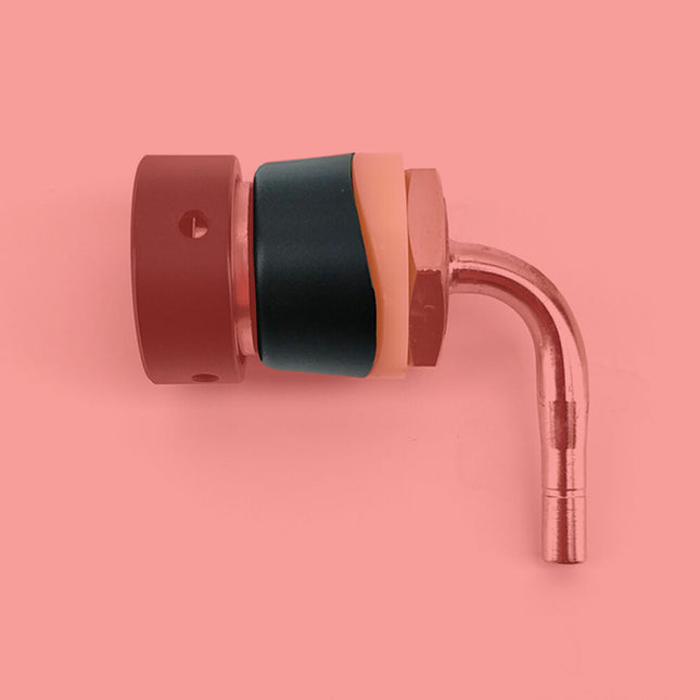 Nukatap Black Concave Collar Piece for Short Tower Shanks