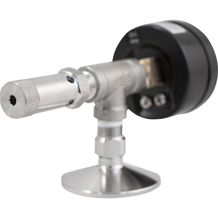 TC Pressure Relief Valve w/ Pressure Gauge - 1.5 in. T.C.