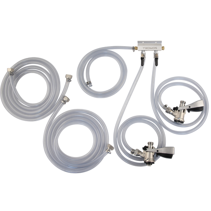 Komos Jockey Box Connection Kit - 2 Tap American Sanke D