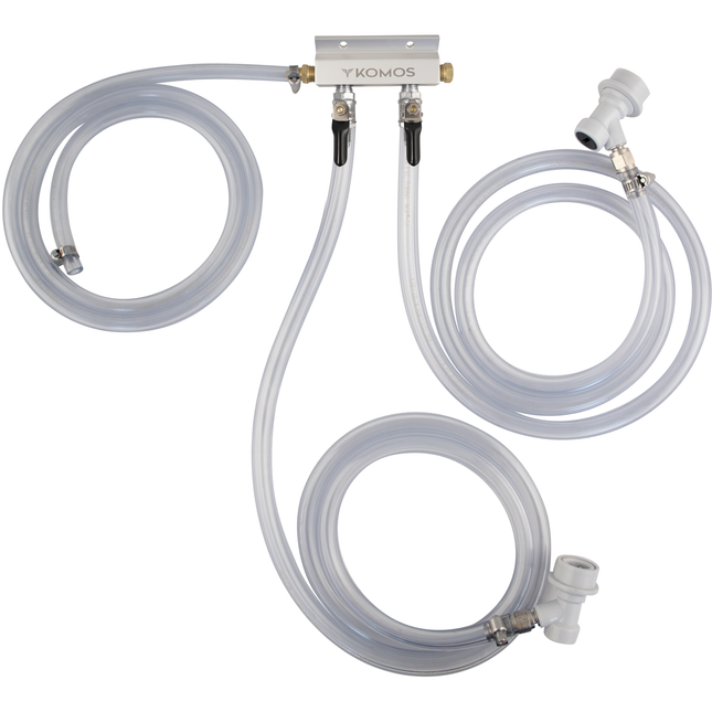 Komos Jockey Box Connection Kit - 2 Tap Ball Lock