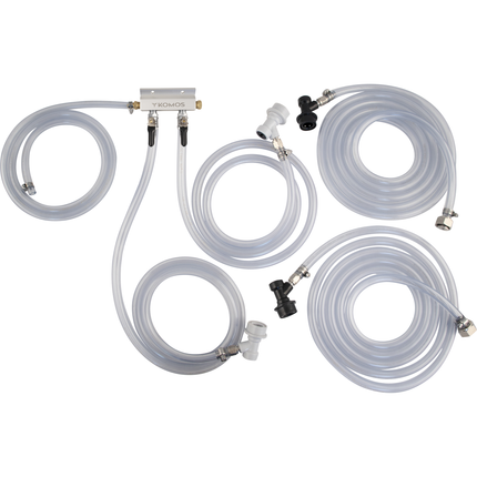 Komos Jockey Box Connection Kit - 2 Tap Ball Lock