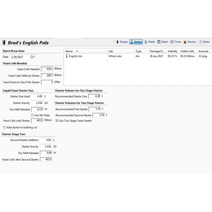 BeerSmith 3 - Platinum Subscription