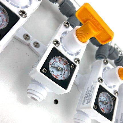 6 Output Gas Board for Duotight In-Line Plastic Regulator