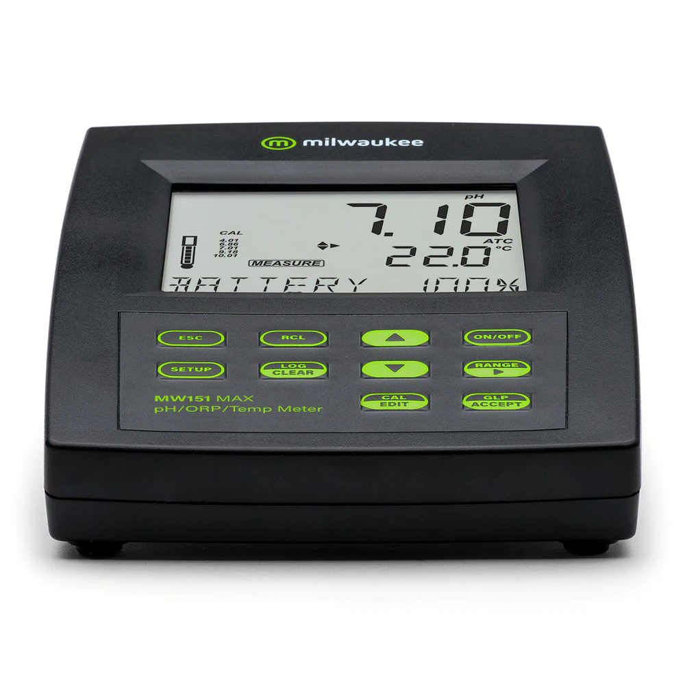 Milwaukee MW151 MAX pH/ORP/Temp Logging Bench Meter MoreBeer! Milwaukee MW151 MAX pH/ORP/Temp Logging Bench Meter MoreBeer!