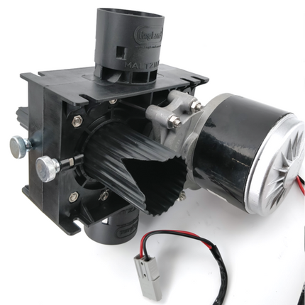 MaltZilla Motorized Grain Mill Complete Kit w/ Hopper, Power Supply, Base Board, MoreBeer Bucket